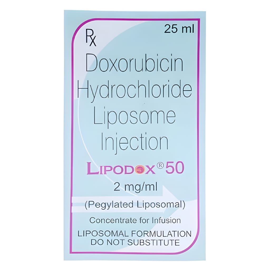 LIPODOX 50 MG INJECTION