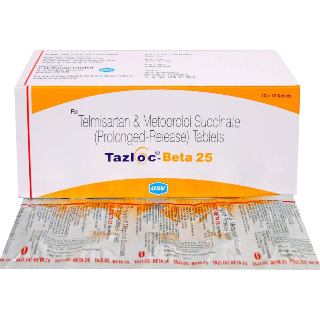 TAZLOC BETA-25 TABLET