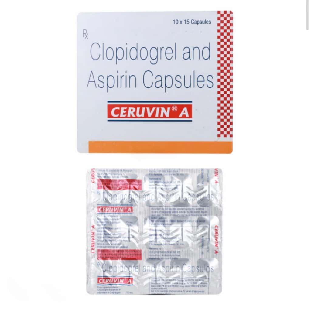 CERUVIN A 75/75 MG TABLET 15