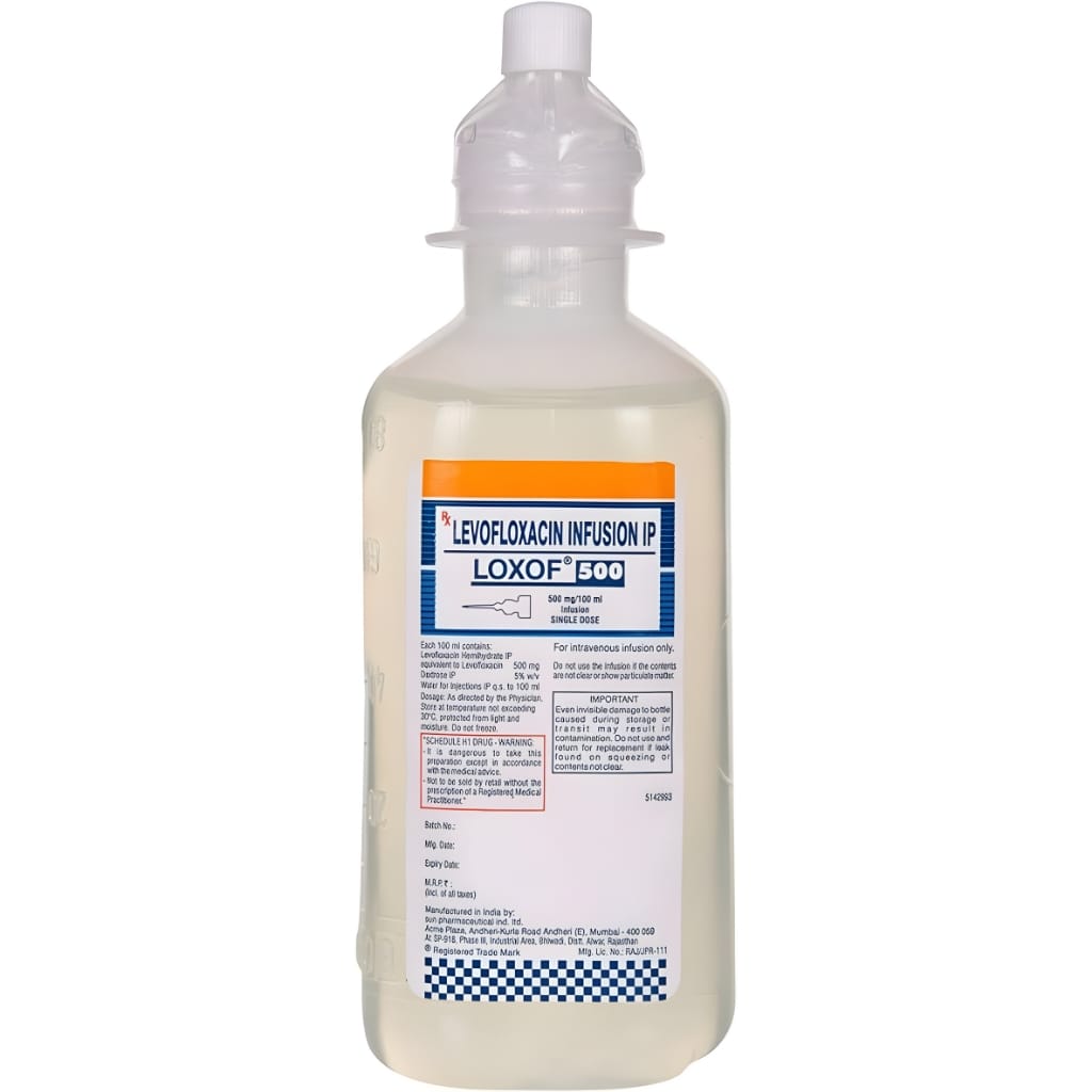 LOXOF 500 MG INFUSION 100 ML