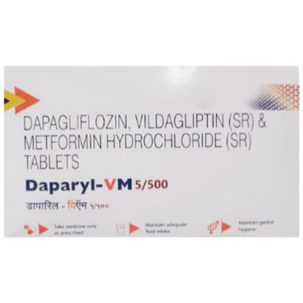 DAPARYL VM 5/500MG TABLET