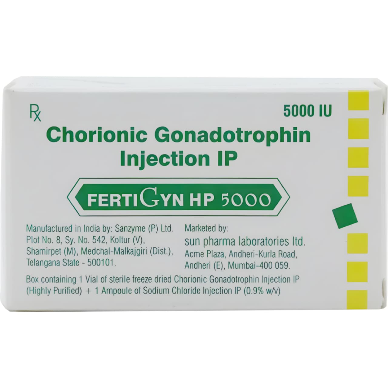 FERTIGYN 5000 IU INJECTION