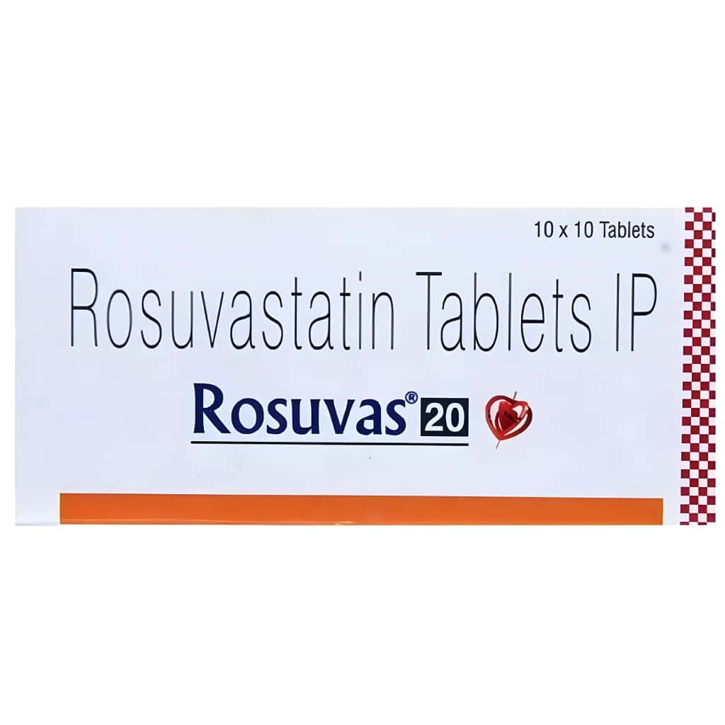 ROSUVAS 20 MG TABLET
