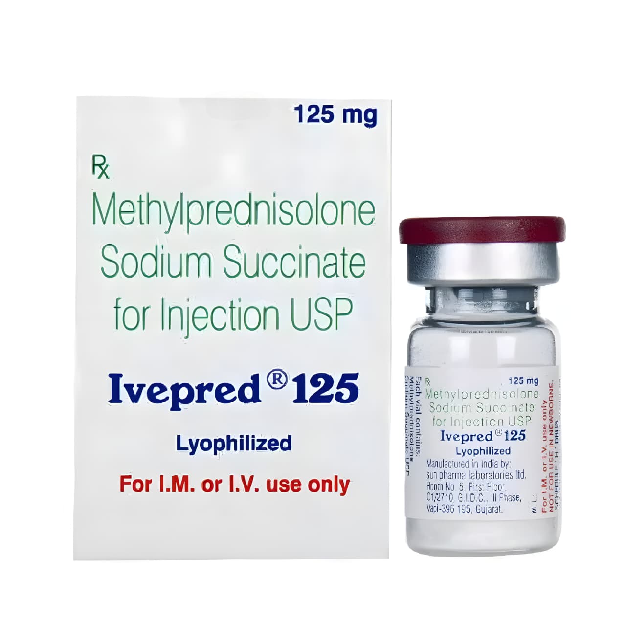 IVEPRED 125 MG INJECTION