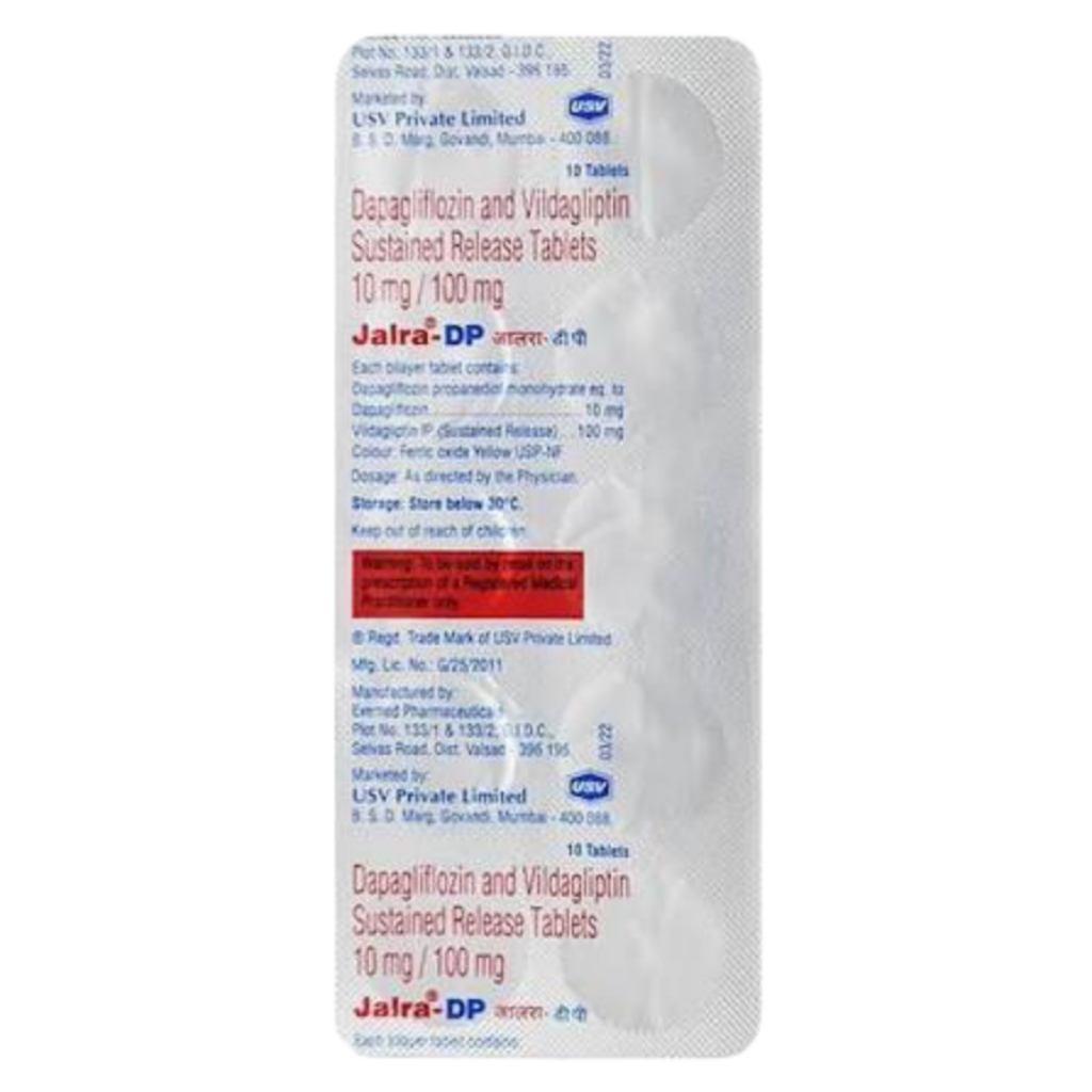 JALRA DP 100MG TABLET